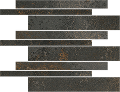 Мозаика Mosaico Nanti NT Basalto 30x30 керамогранит