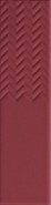 Настенная плитка Waves Bordeaux 5x20 41ZERO42 Biscuit матовая керамическая 4101160