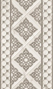 Декор Elegance серый 01 30х50 глянцевый керамический