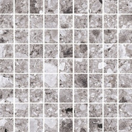 Мозаика K-331/MR/m01/300x300x9 керамогранит Kerranova Terrazzo матовая, серый