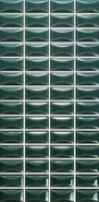 Настенная плитка 3D Bars Bevel Emerald Gloss 12.5х25 Wow глянцевая, рельефная (структурированная) керамическая УТ-00048735