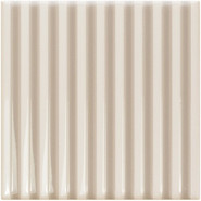 Настенная плитка Er Vapor Greige 12,5x12,5 Wow глянцевая, рельефная (структурированная) керамическая 129327