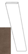 Плинтус Dwell Brown Leather Battiscopa Matt A1FE 7,2x60 пог. м керамогранит