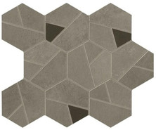 Мозаика Boost Pro Taupe Mosaico Hex керамогранитная 25x28.5