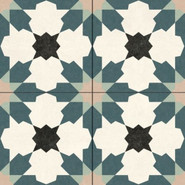 Керамогранит Flor Blue Pre. 45x45 Kerlife-Navarti матовый напольная плитка