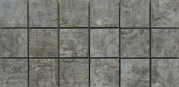 Мозаика Mk.MrlsGreyDecoro1530 15х30 керамогранит матовая, серый