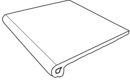 Ступень фронтальная Petra Anti-Slip Orce 30х33 керамогранит антискользящая (grip), матовая 00000040006