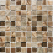 Мозаика Titan Bronze 30x30 стекло/металл 31.8x31.8