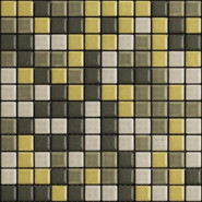 Мозаика Mix Standard Natura 2 керамика 30х30 см Appiani матовая чип 25х25 мм, бежевый, желтый, коричневый XNAT 702