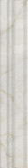 Бордюр BLC031R Серенада Белый глянцевый обрезной 5х30 Kerama Marazzi керамический