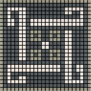 Мозаика Memoria Ombra MEMOB08 керамика 30х30 см Appiani матовая чип 12х12 мм, бежевый, зеленый, серый