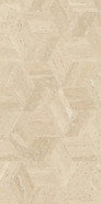 Декор Sensi Roma Cube Cream Na3 Ret 60х120 ABK керамогранит матовый, рельефный (рустикальный) PF60012864