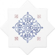 Керамогранит Cevica Beсolors Star Dec. Arabesque 13.25х13.25 матовый