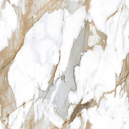 Керамогранит Calacatta Fairy Gold Бежевый 60х60 Полированный Ceradim универсальная плитка