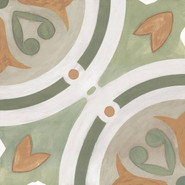 Керамогранит Amber Green Sp 22.3x22.3 Harmony матовый универсальная плитка 3386041653