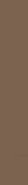 Бордюр Strip Color № 29 Coffee Brown 2,1х13,7 матовый керамогранит