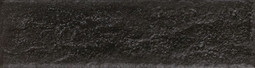Клинкерная Scandiano Nero Плитка Фасадная Структурная 24,5х6,6 матовая