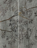 Панно Dec Autumn Smoke B Nplus 89x118,2 полированное керамогранит