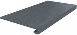 Ступень фронтальная DD602400R/GCF клееная Про Матрикс Антрацит обрезной 33x60 керамогранит матовая Kerama Marazzi