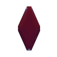 Мозаика TR-1027A керамика глянцевая 10х20 см, бордовый
