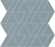 Мозаика Aplomb Denim Mosaico Triangle 31,5x30,5 керамика матовая, синий A6ST