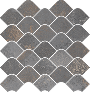 Мозаика Mosaico Korubo NT Grafito 30x30 керамогранит