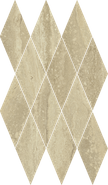 Мозаика Шарм Эдванс Травертино Даймонд Charme Advance Travertino Mosaico Daimond керамогранит 28x48