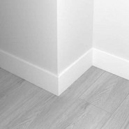 Плинтус Alpine Floor Белый Матовый 80х11х2200 ламинированный spc ECO11-00