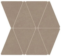 Мозаика Boost Natural Ecru Mosaico Rhombus 36,7x33,8 керамогранит матовая, коричневый A7CP