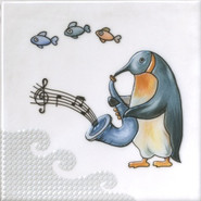 Декор VT/A484/5232 Симфония 5 глянцевый 20x20 Kerama Marazzi керамический