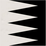 Декор Grinyon Blanco Negro Vives 20x20 глянцевый керамический
