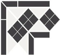 Вставка Corner Lisbon-1 with 1 strip Stand.(Tr.16, Dots 14, Strips 14) 21,5х21,5х15 ная матовая керамогранит