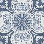 Декор HGD/A510/SG9174 Алмаш Центр Синий 30х30 Kerama Marazzi керамогранит матовый