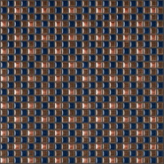 Мозаика Trio004 керамика 30х30 см Appiani Texture матовая чип 12х12 мм, коричневый, синий