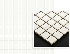 Мозаика Altea Bianco Mozaika Prasowana керамика 29.8х29.8 см гладкая, блестящая, глазурованная чип 2.3x2.3 мм, белый 5900144058736
