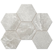 Мозаика Ametis Estima Kailas KA01 Hexagon 25x28.5 непол. (10 мм)
