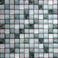 Мозаика Imagine lab BLH002 стекло+камень (23х23 мм)
