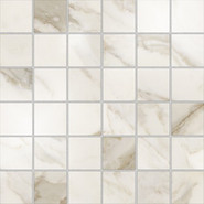 Мозаика Mosaico Passion White Onyx  29.8х29.8 см керамогранит Italica полированная, бежевый, белый 923333