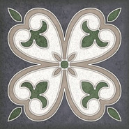 Декор Smalto Decor 4 Blu 15х15 Керлайф матовый керамический 924217