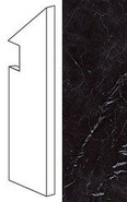 Плинтус Marvel Nero Marquina Battiscopa Sag. Dx керамогранит