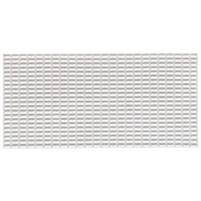 Плитка для бассейна Белая 12.5х25 SertekPool противоскользящая фарфоровая напольная 028380 