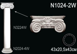 Капитель Колонны N1024-2W Перфект