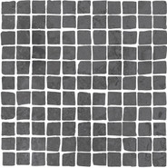 Мозаика MBS001 Про Лаймстоун Спакко Мозаичный Серый Тёмный матовый керамогранит 20х20 см Kerama Marazzi