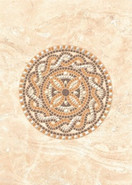 Декор Непал D1 25х35 Axima глянцевый керамический СК000032226