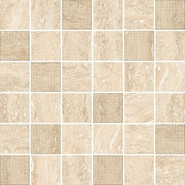 Мозаика Ascoli Beige Mosaic керамика 30x30 см матовая, бежевый