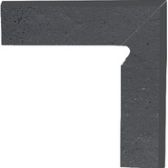 Плинтус Semir Grafit правый 2-х элемент. клинкер