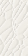 Настенная плитка Feelings Bianco B Struktura Pol. Paradyz Ceramika 29.8x59.8 рельефная (структурированная), глянцевая керамическая 5902610517280
