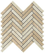 Декор Force Light Herringbone Mosaic керамический