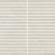 Мозаика Континуум Пьюр Стрип керамогранит 30х30 см матовая, серый 610110001026