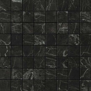 Мозаика Marvel Noir St.Laurent Mosaico Matt керамогранит 30х30 см матовая, черный